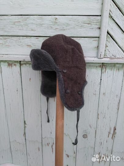 Солдатская шапка-ушанка СССР