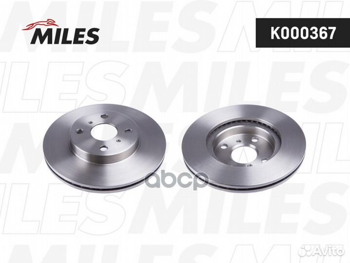 Диск тормозной передний D255мм. toyota yaris 1