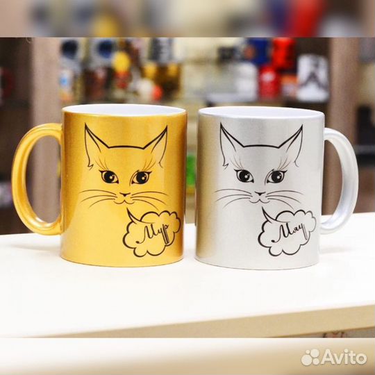 Печать на кружках, термостаканах, бутылках