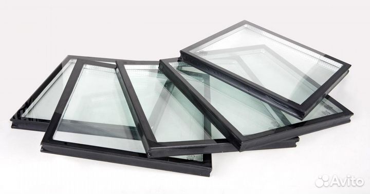 Стеклопакеты одно,двукамерные