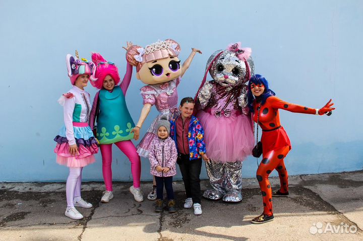 Аниматоры / Ростовые куклы / Шоу-программы / Экспр