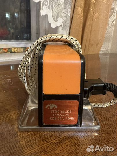 Утюг дорожный СССР