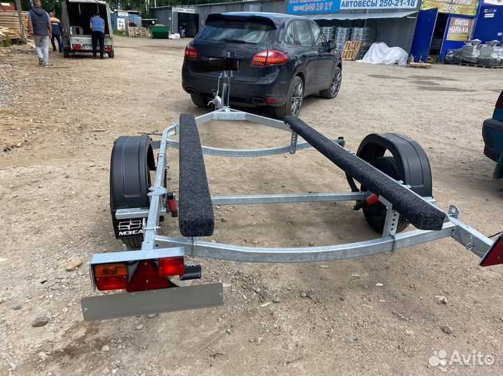 Прицеп 1D.101 для лодки. Установка фаркопа.Фаркопы