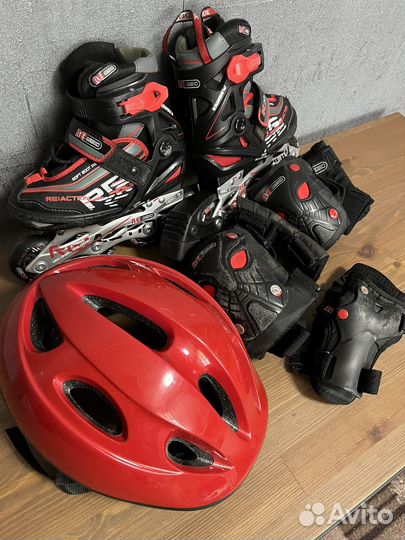 Детские ролики и защита 26-31