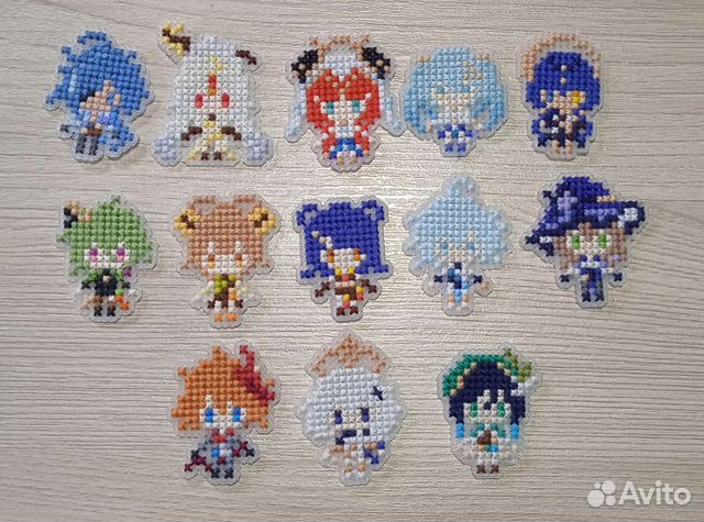 Значки по геншину