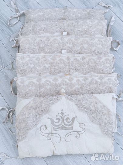 Бортики на детскую кроватку