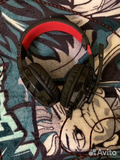 Игровые наушники с микрофоном
