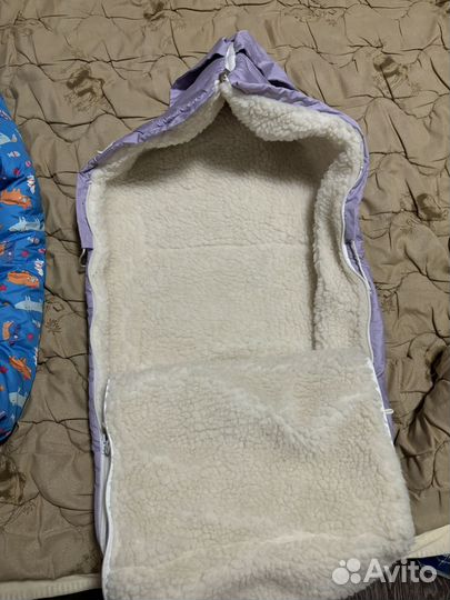 Теплый конверт в коляску