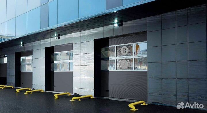 Промышленные секционные ворота