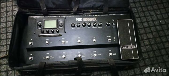 Гитарный процессор line 6 pod hd500x