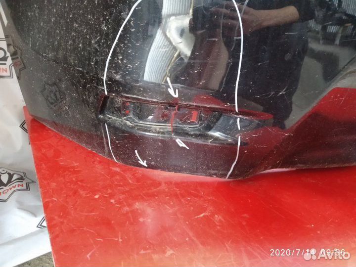 Бампер задний Toyota Corolla E180