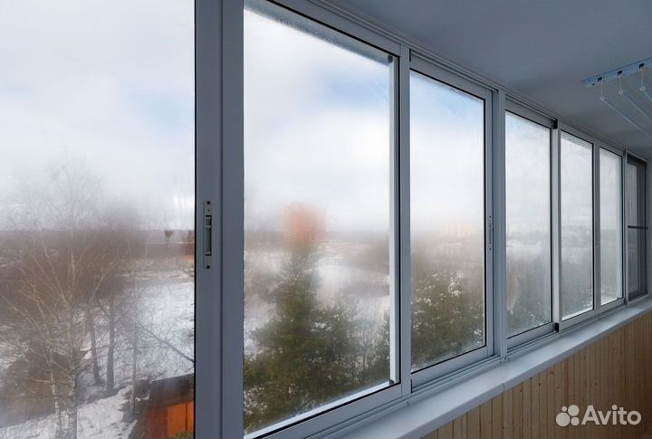 Раздвижные окна на балкон