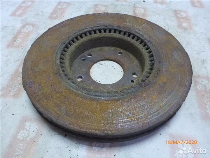 Диск тормозной передний левый Hyundai Tucson JM