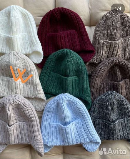 Шапка женская, ушанка Bibibs