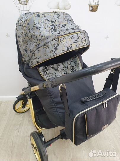 Коляска 2 в 1 adamex reggio