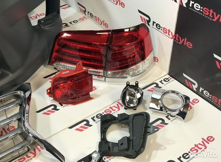 Рестайлинг Lexus LX570 c 07-12 в 12-15