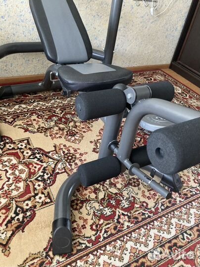 Стойка для штанги и скамья