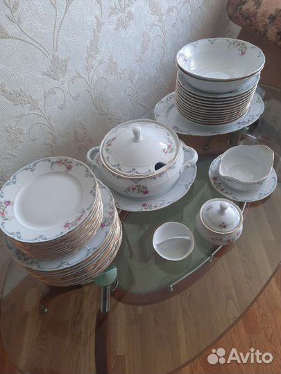 Столовый сервиз от Thun 1794 на 12 персон