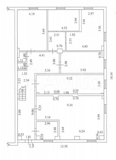Помещение свободного назначения, 400.7 м²