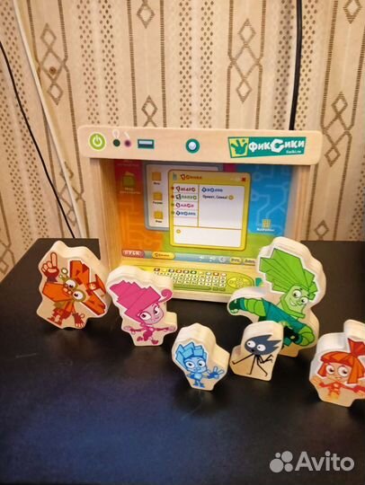 Деревянная игрушка Фиксики