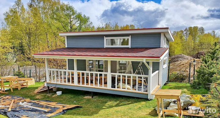 Готовый модульный дом