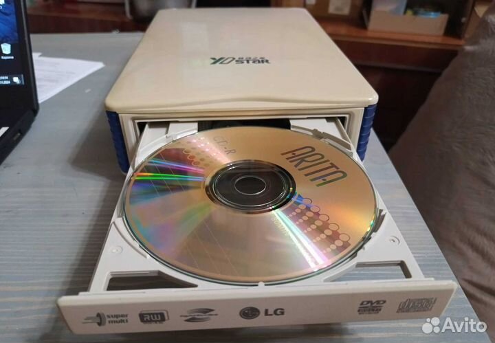Внешний dvd cd привод YO Star