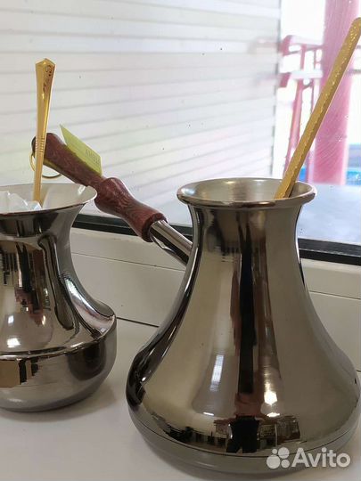 Турка для кофе медная