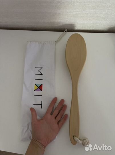 Щетка для сухого массажа большая mixit