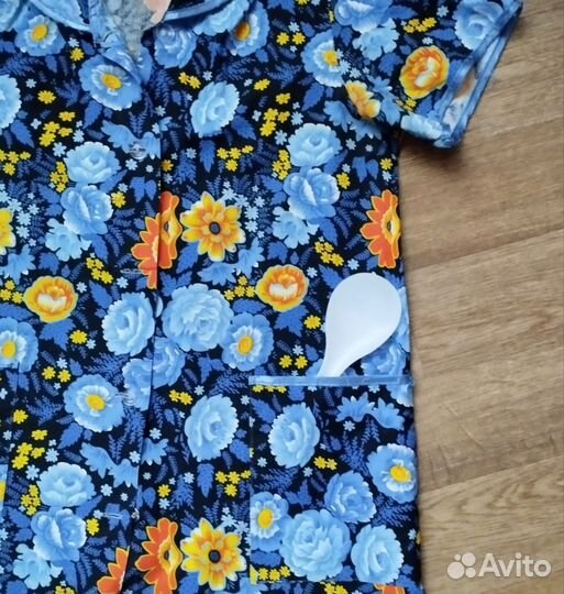 Халат 48-50 Короткий рукав