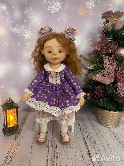 Интерьерная кукла ручной работы