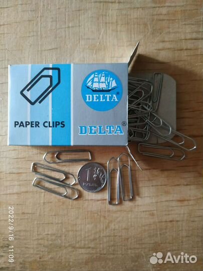 Скрепки канцелярские. СССР