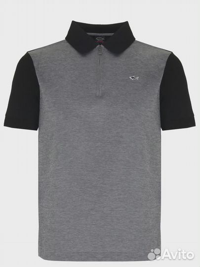 Поло хлопковое Paul & Shark