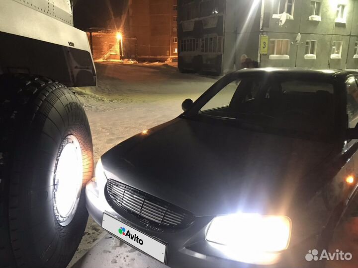 Hyundai Accent 1.5 МТ, 2008, битый, 210 000 км