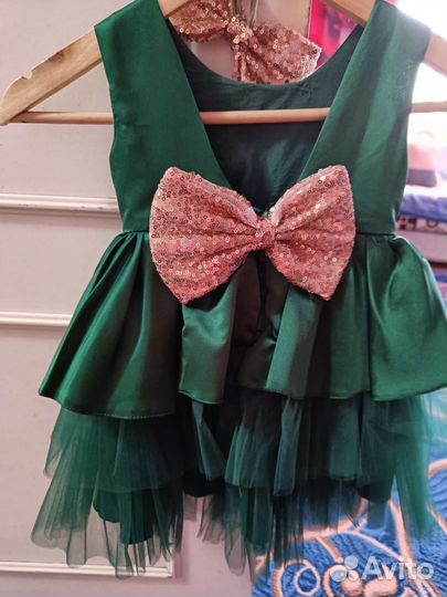 Платье для девочки 86