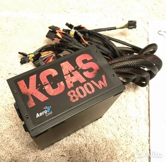 Блок питания Aerocool kcas Plus 800W Bronze