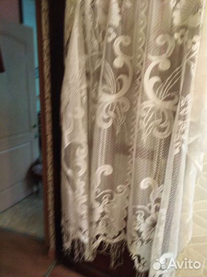 Шторы тюль Германия 1971г. качество супер