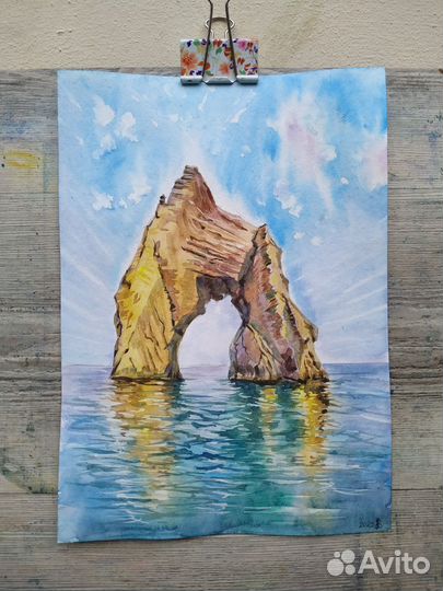 Акварельный пейзаж