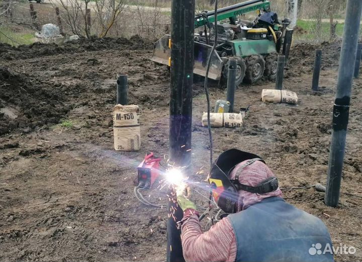 Винтовые сваи