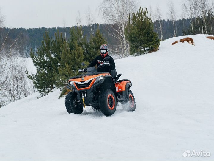 Квадроцикл Sharmax Challenger 800 зеленый (LT)