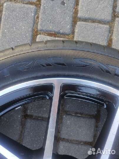 Диски r18 с резиной. Mercedes