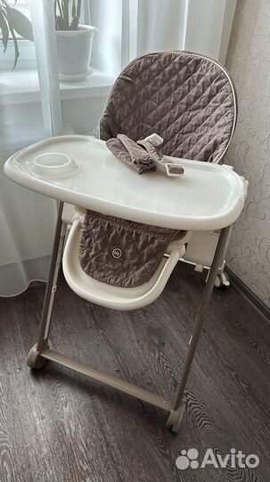 Детский стульчик для кормления happy baby