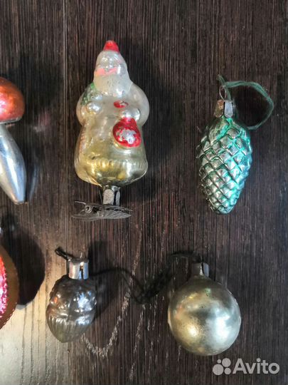 Елочные игрушки СССР