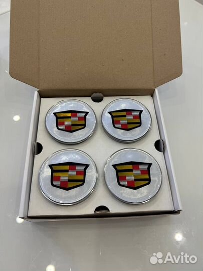 Колпачки (заглушки) на диски неподвижной эмблемой