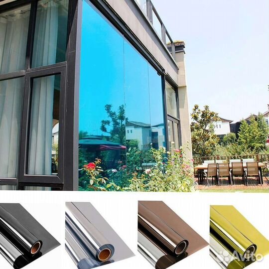 Архитектурная тонировка окон пленка