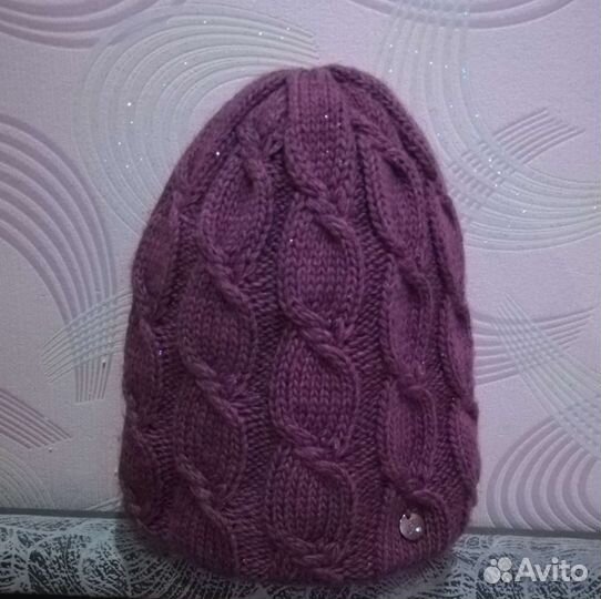 Шапка женская вязаная