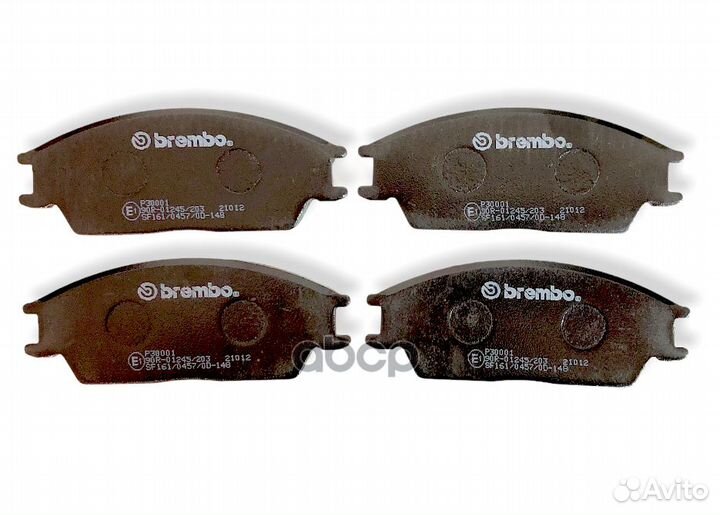 P30001 224 22 581011CA10 колодки дисковые п