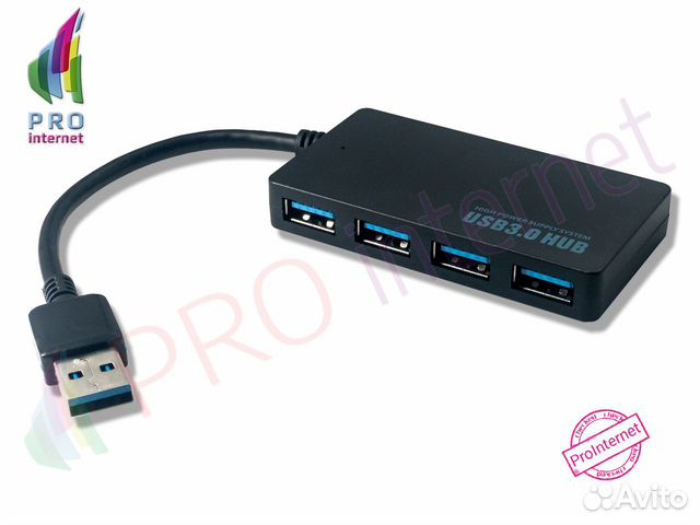 USB 3.0 HUB 4 порта