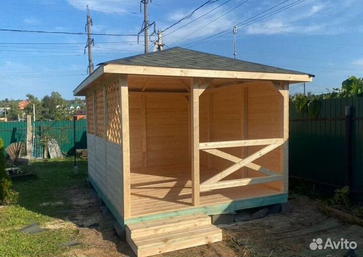 Простая беседка