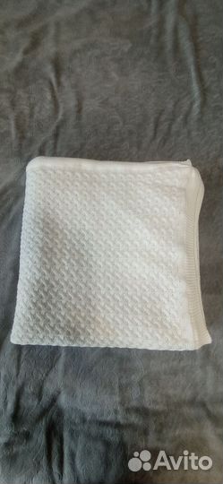 Плед детский вязаный