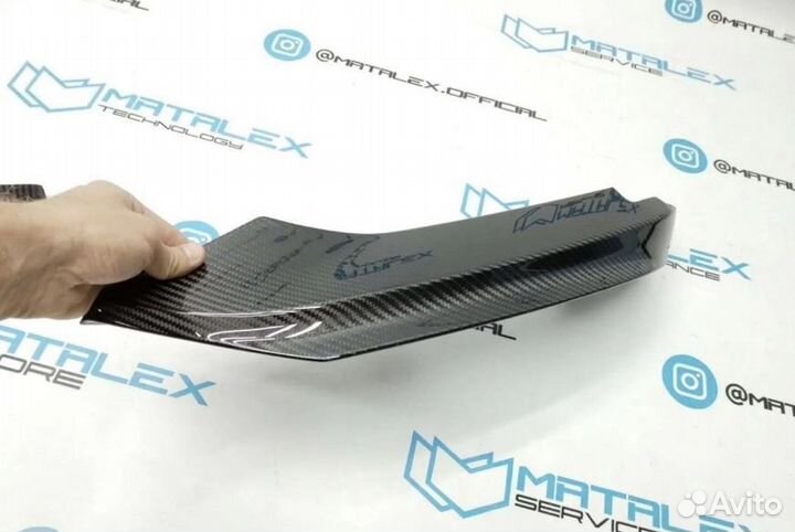 Клыки bmw F32 М пакет карбон сухой